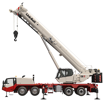 Link belt outlet crane